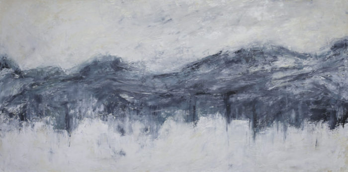 Indigo Mountain | 48 x 24