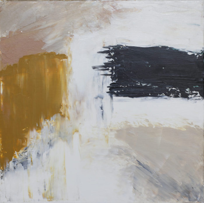 Amber & Obsidian | 12 x 12